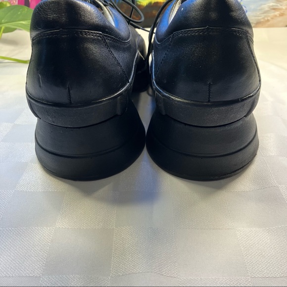 Z-COIL Back Pain Relief Coil Comfort Orthotic Therapeutic Black Dress Shoes, 12 - Picture 6 of 13